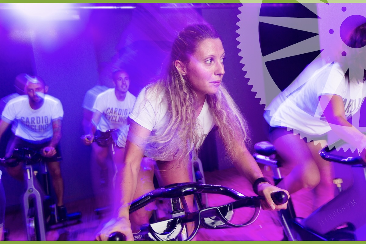 lezione indoor cycling gruppo cardio cycling torino